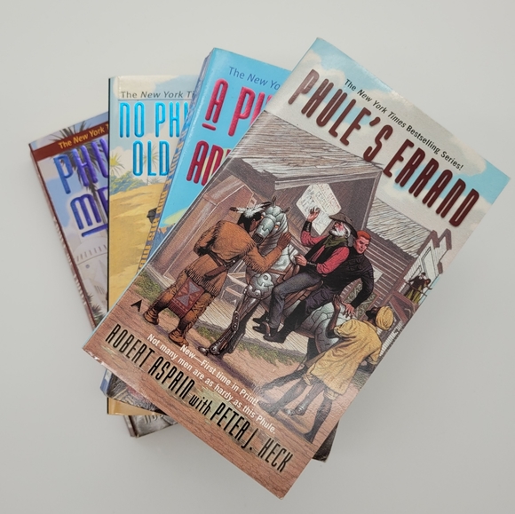 PHULE SERIES by ROBERT ASPRIN | 4 of 6 paperback books in the series - Picture 1 of 3